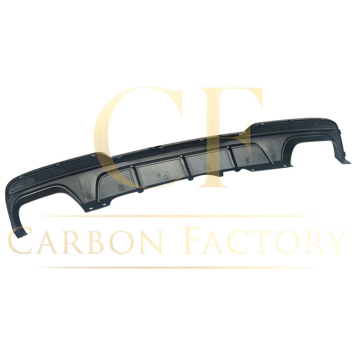 MP Style Gloss Black Rear Diffuser Quad Exhaust for BMW F10 5 Series 10-17-Carbon Factory