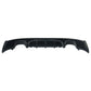 MP Style Gloss Black Rear Diffuser Quad Exhaust for BMW F22 2 Series M Sport 14-Present-Carbon Factory