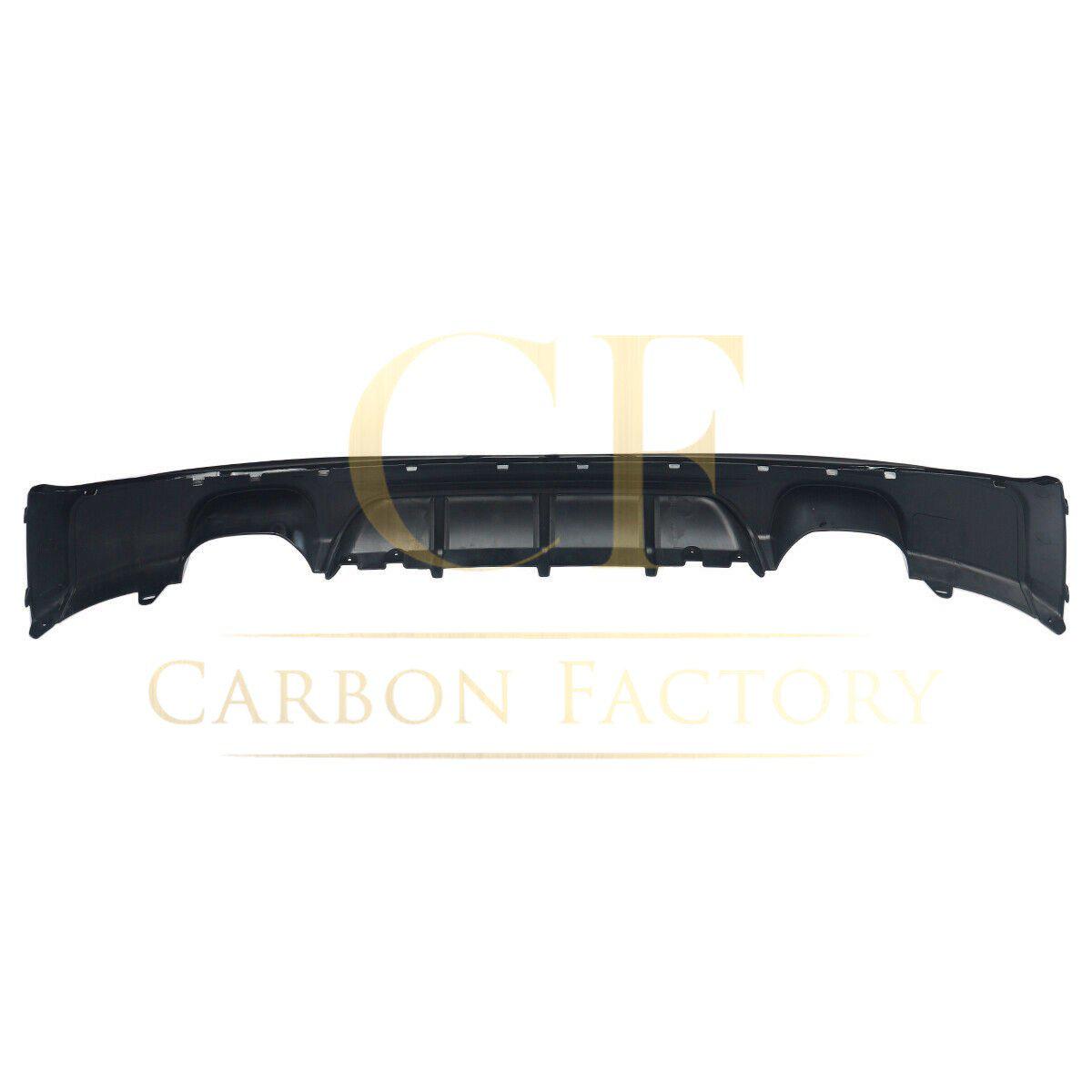 MP Style Gloss Black Rear Diffuser Quad Exhaust for BMW F22 2 Series M Sport 14-Present-Carbon Factory