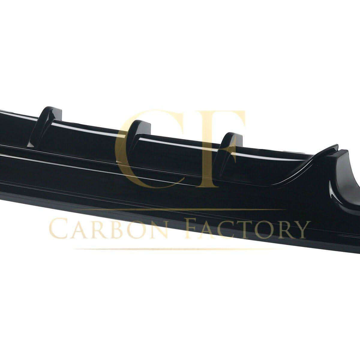 MP Style Gloss Black Rear Diffuser Quad Exhaust for BMW F22 2 Series M Sport 14-Present - Carbon Factory