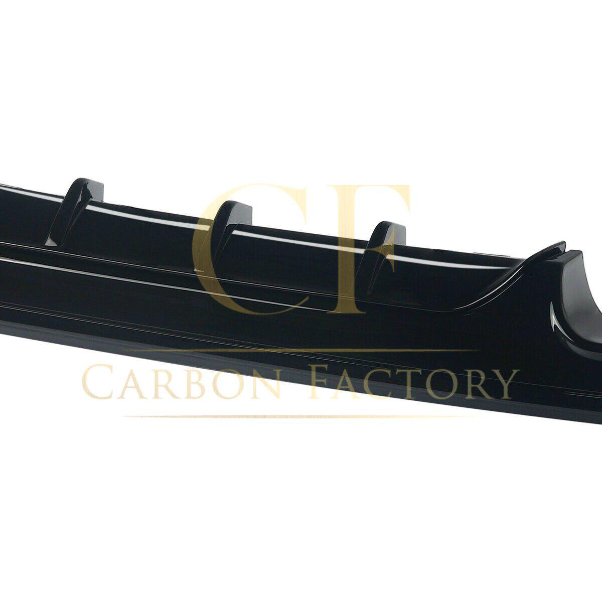 MP Style Gloss Black Rear Diffuser Quad Exhaust for BMW F22 2 Series M Sport 14-Present-Carbon Factory