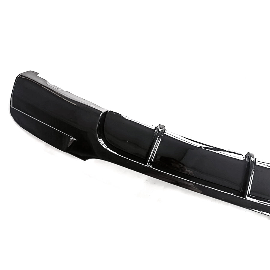 MP Style Gloss Black Rear Diffuser Twin Exhaust for BMW E90 E91 3 Series 05-13-Carbon Factory