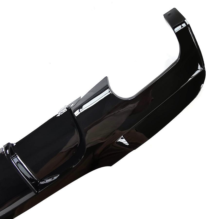 MP Style Gloss Black Rear Diffuser Twin Exhaust for BMW E90 E91 3 Series 05-13-Carbon Factory