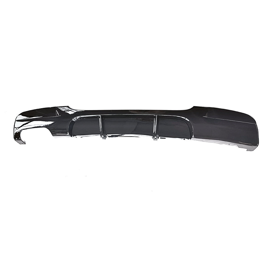 MP Style Gloss Black Rear Diffuser Twin Exhaust for BMW E90 E91 3 Series 05-13-Carbon Factory