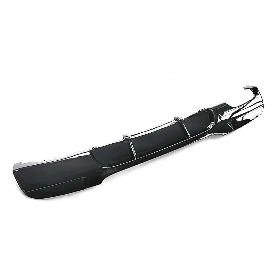 MP Style Gloss Black Rear Diffuser Twin Exhaust for BMW E90 E91 3 Series 05-13-Carbon Factory