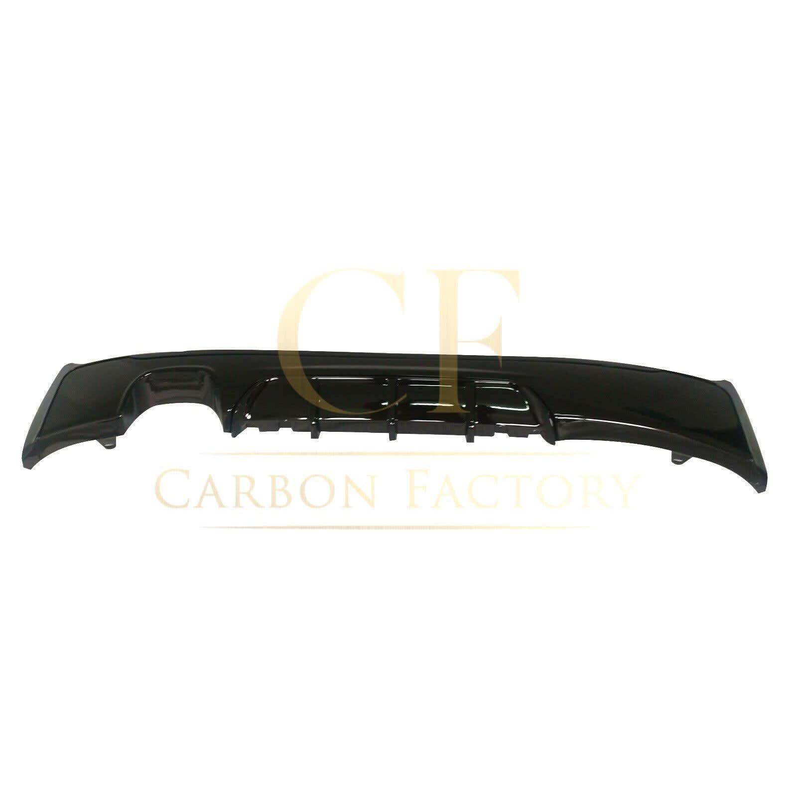 MP Style Gloss Black Rear Diffuser Twin Exhaust for BMW F22 2 Series M Sport 14-Present - Carbon Factory