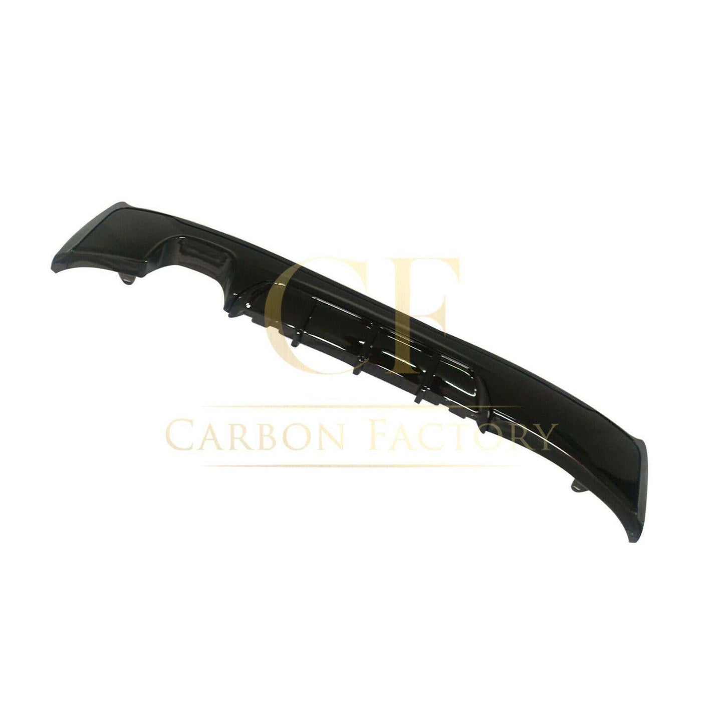 MP Style Gloss Black Rear Diffuser Twin Exhaust for BMW F22 2 Series M Sport 14-Present-Carbon Factory