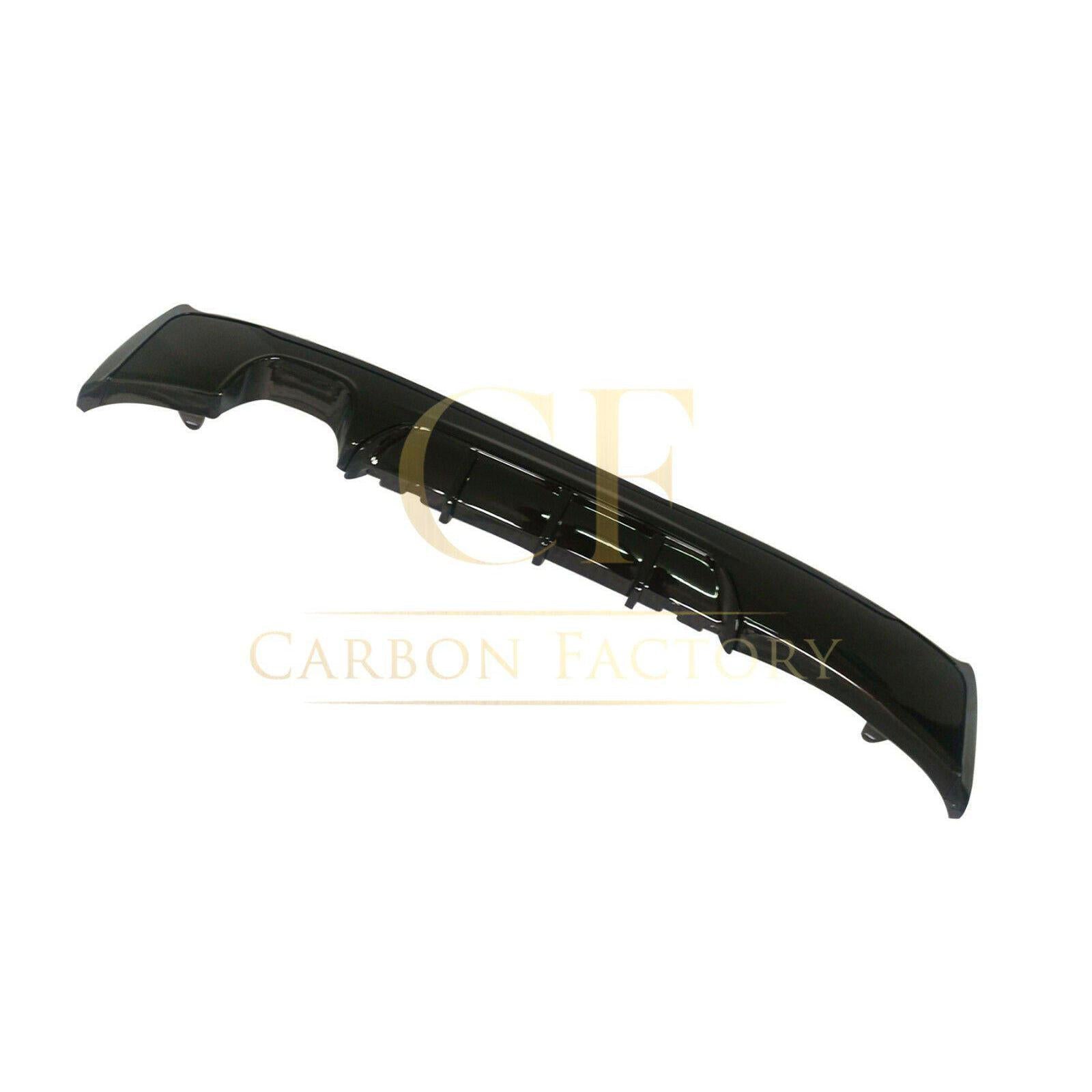 MP Style Gloss Black Rear Diffuser Twin Exhaust for BMW F22 2 Series M Sport 14-Present-Carbon Factory