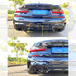 MP Style Gloss Black Rear Diffuser for BMW 3 Series G20 G21 340i Pre-LCI 19-22-Carbon Factory
