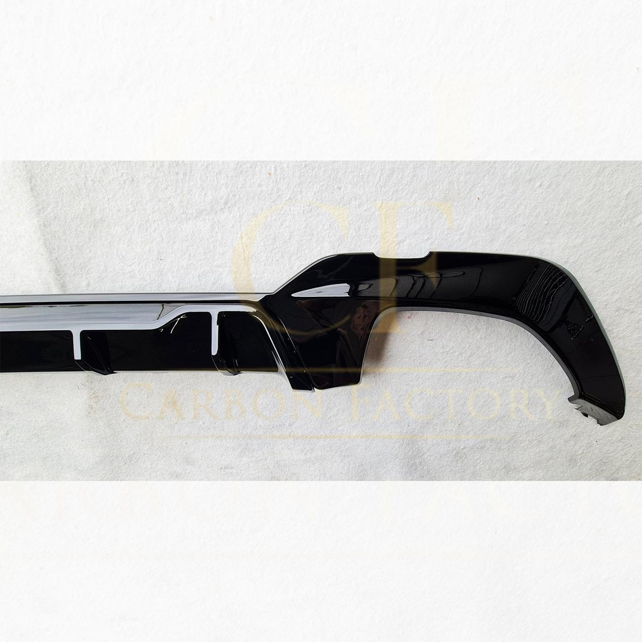 MP Style Gloss Black Rear Diffuser for BMW 3 Series G20 G21 340i Pre-LCI 19-22-Carbon Factory