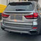 MP Style Gloss Black Rear Diffuser for BMW F15 14-18-Carbon Factory