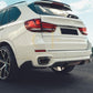 MP Style Gloss Black Rear Diffuser for BMW F15 14-18-Carbon Factory