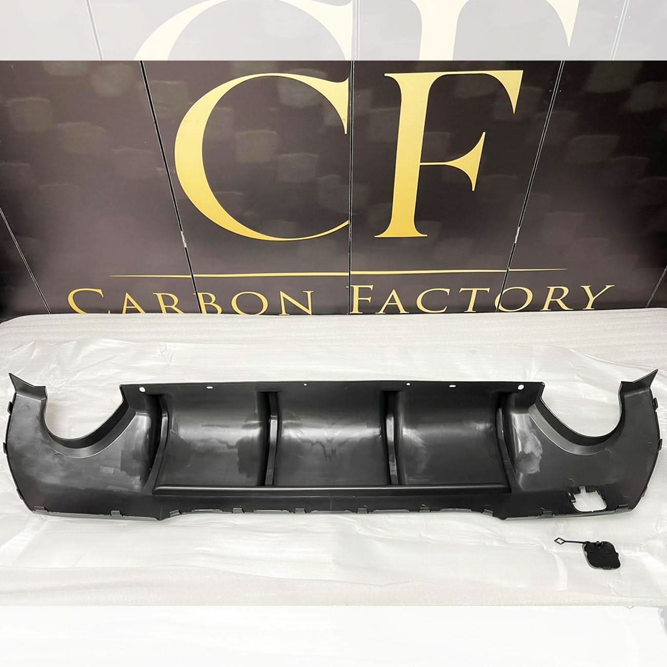 MP Style Gloss Black Rear Diffuser for BMW F40 1 Series 19-24 - Carbon Factory