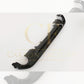 MP Style Gloss Black Rear Diffuser for BMW F48 F49 X1 16-Present-Carbon Factory