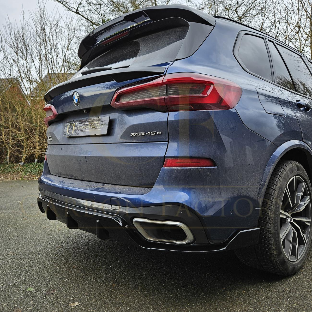 MP Style Gloss Black Rear Diffuser for BMW G05 X5 19-22-Carbon Factory
