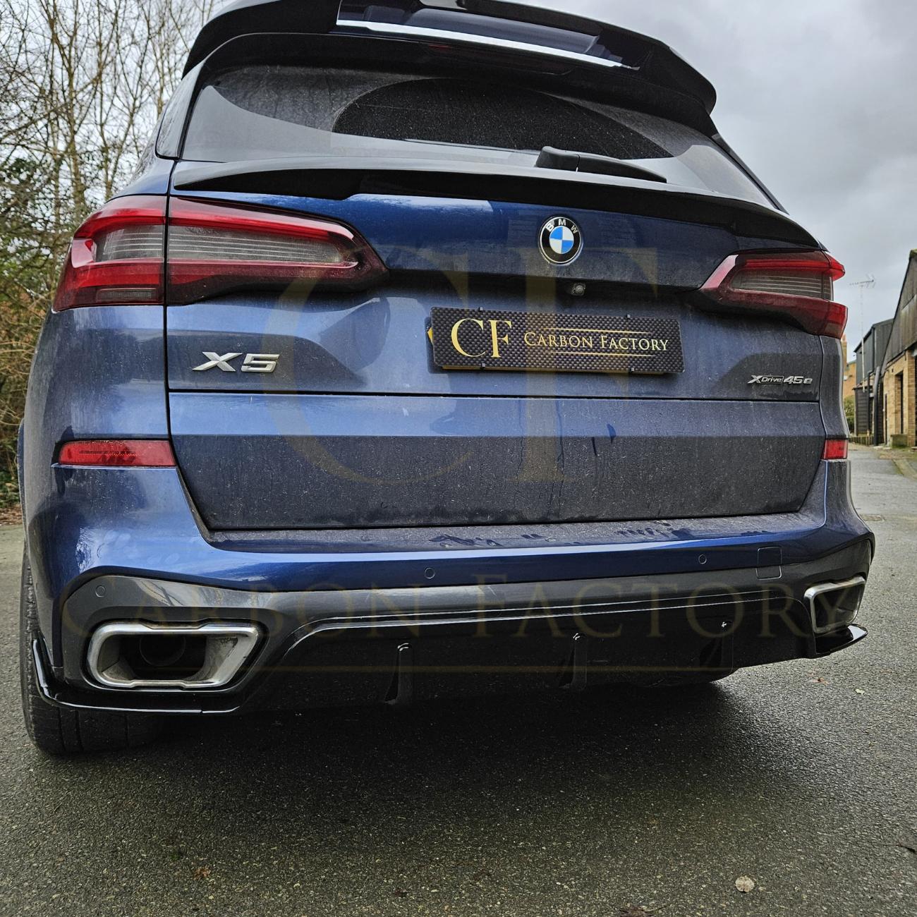 MP Style Gloss Black Rear Diffuser for BMW G05 X5 19-22-Carbon Factory