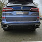 MP Style Gloss Black Rear Diffuser for BMW G05 X5 19-22-Carbon Factory