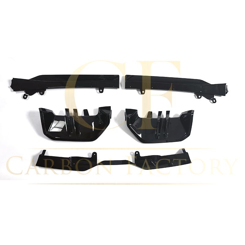 MP Style Gloss Black Rear Diffuser for BMW G60 5 Series 24-Present-Carbon Factory