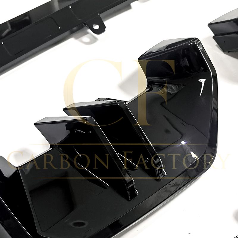 MP Style Gloss Black Rear Diffuser for BMW G60 5 Series 24-Present-Carbon Factory