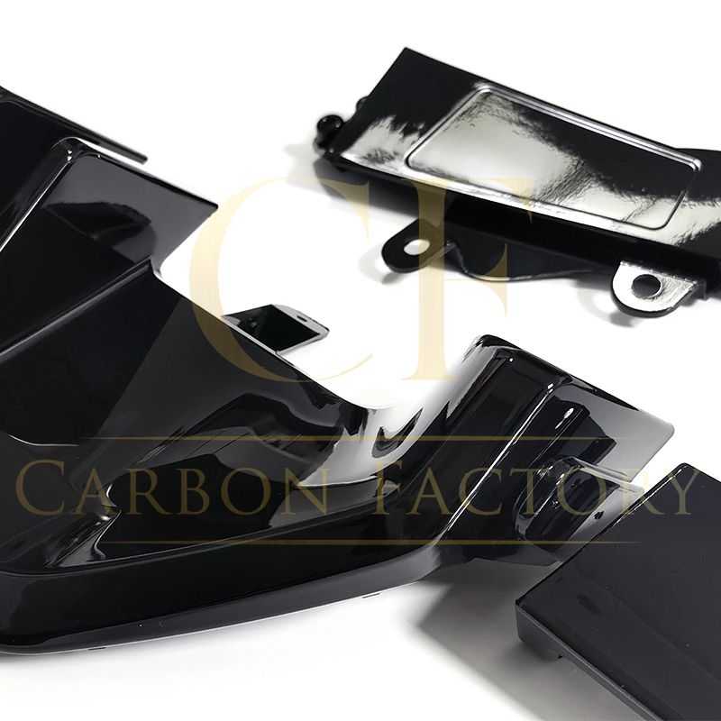 MP Style Gloss Black Rear Diffuser for BMW G60 5 Series 24-Present-Carbon Factory