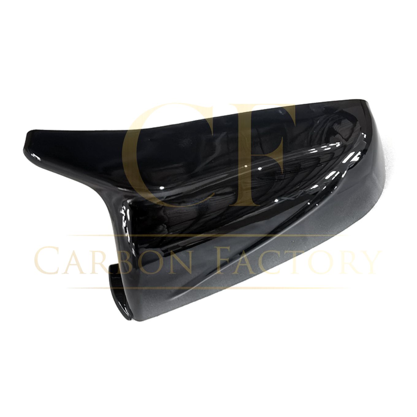 MP Style Gloss Black Replacement Mirror Covers for BMW E60 LCI F10 5 Series Pre LCI-Carbon Factory