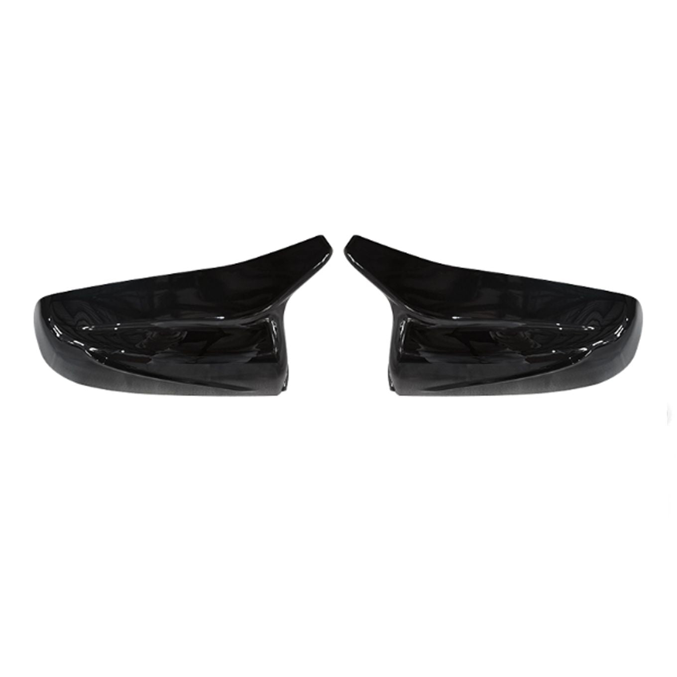 MP Style Gloss Black Replacement Mirror Covers for BMW E60 LCI F10 5 Series Pre LCI-Carbon Factory