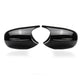 MP Style Gloss Black Replacement Mirror Covers for BMW E81 E82 E87 E88 1 Series E90 E92 E93 3 Series-Carbon Factory