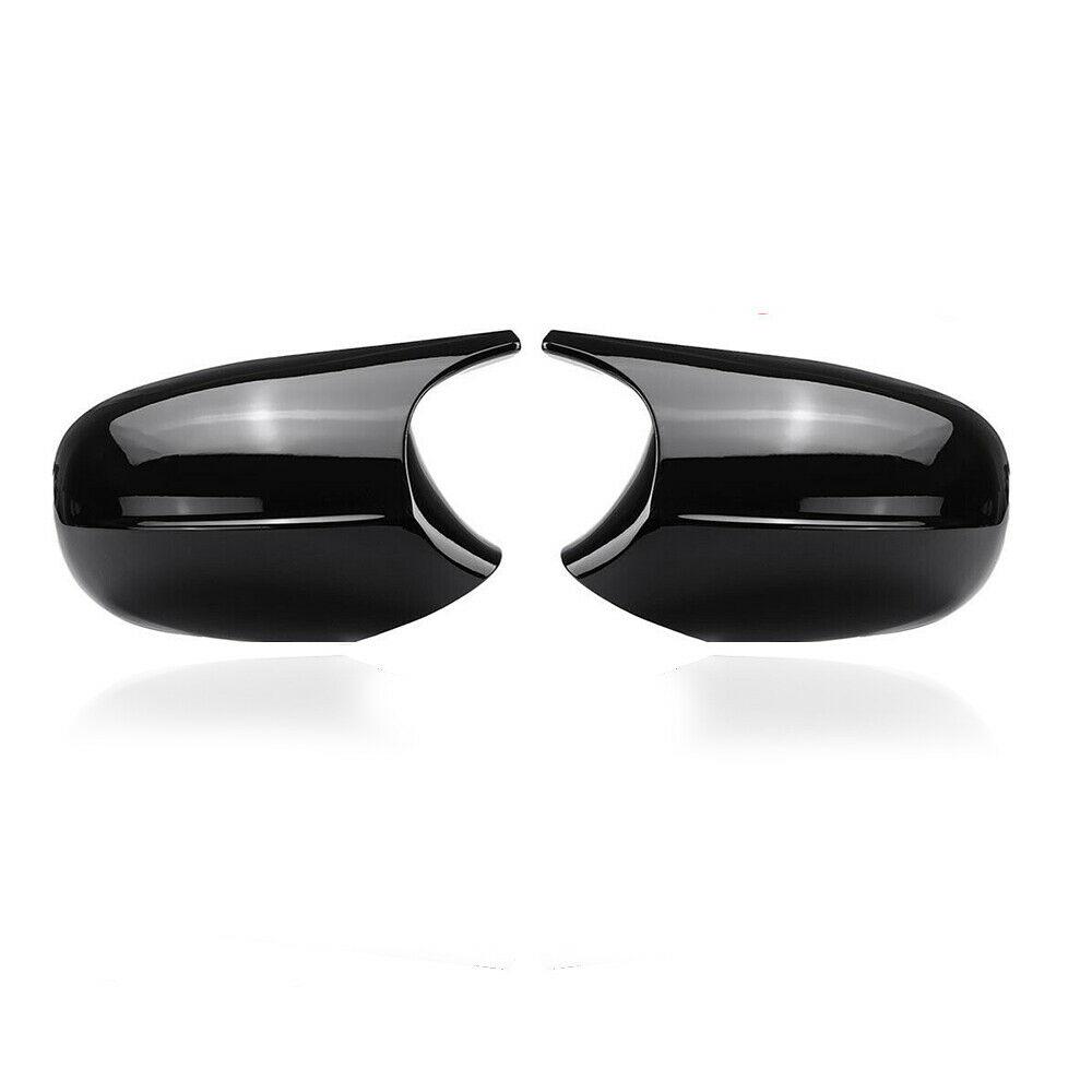 MP Style Gloss Black Replacement Mirror Covers for BMW E81 E82 E87 E88 1 Series E90 E92 E93 3 Series-Carbon Factory