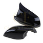 MP Style Gloss Black Replacement Mirror Covers for BMW F10 5 Series Pre-LCI-Carbon Factory