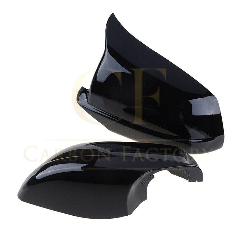 MP Style Gloss Black Replacement Mirror Covers for BMW F10 5 Series Pre-LCI-Carbon Factory
