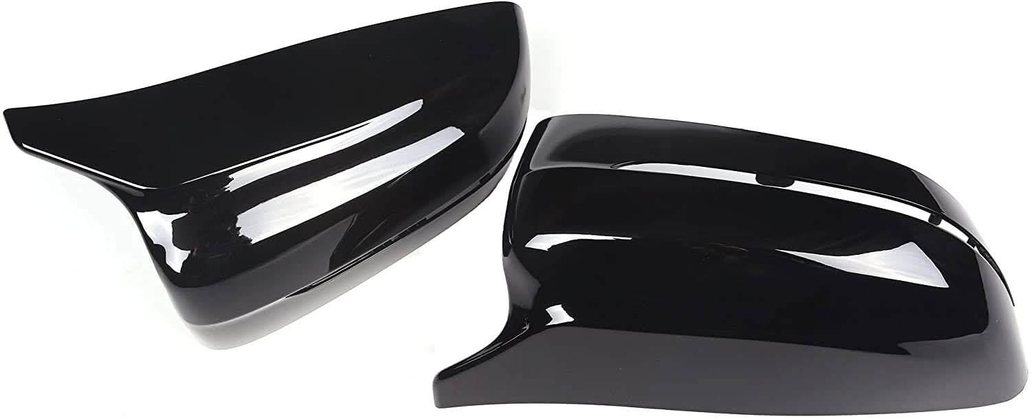 MP Style Gloss Black Replacement Mirror Covers for BMW G22 G23 G26 4 Series i4 20-Present - Carbon Factory