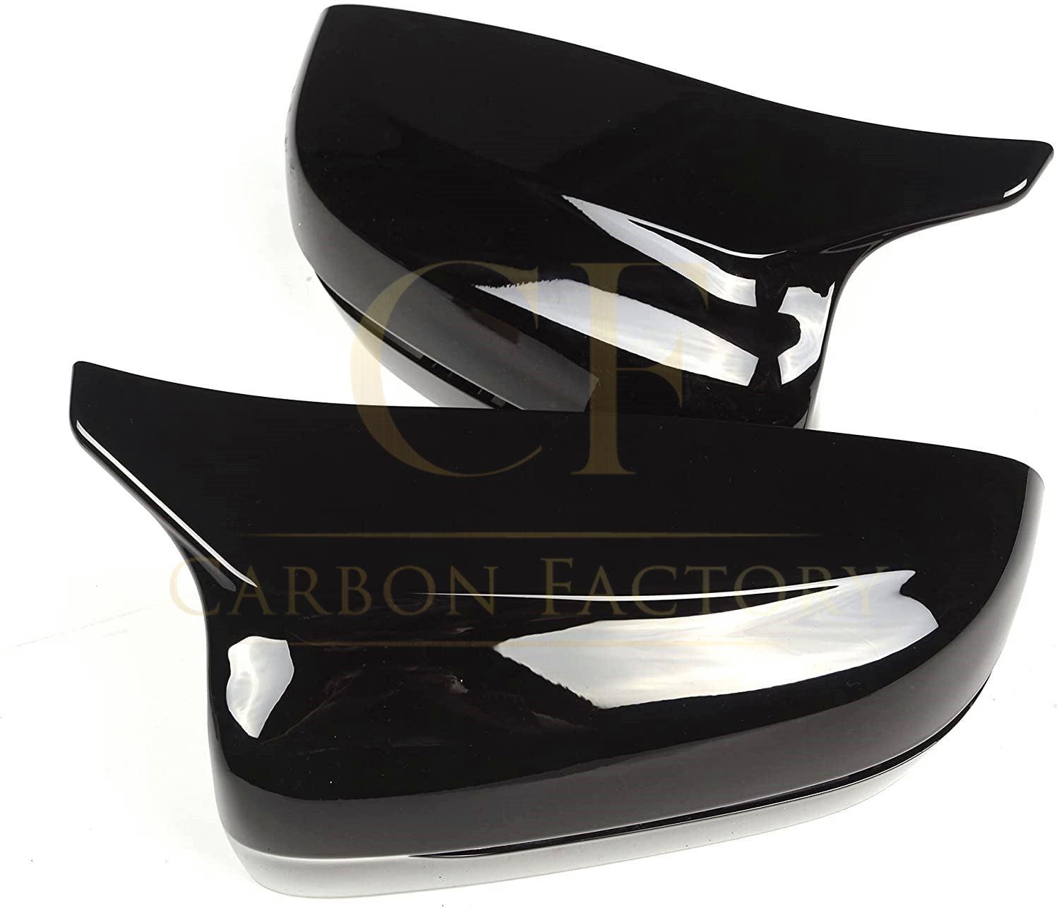 MP Style Gloss Black Replacement Mirror Covers for BMW G22 G23 G26 4 Series i4 20-Present-Carbon Factory