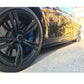 MP Style Gloss Black Side Skirts for BMW F10 5 Series inc M5 10-17-Carbon Factory