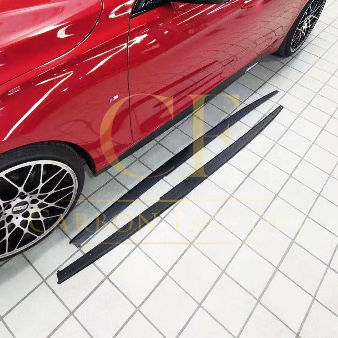 MP Style Gloss Black Side Skirts for BMW F30 F31 3 Series 12-19 - Carbon Factory