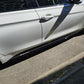 MP Style Gloss Black Side Skirts for BMW F30 F31 3 Series 12-19-Carbon Factory
