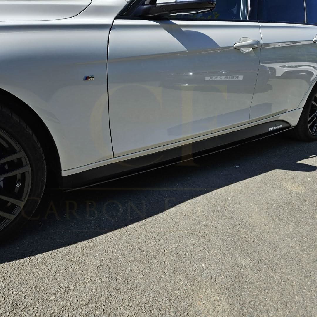 MP Style Gloss Black Side Skirts for BMW F30 F31 3 Series 12-19 - Carbon Factory