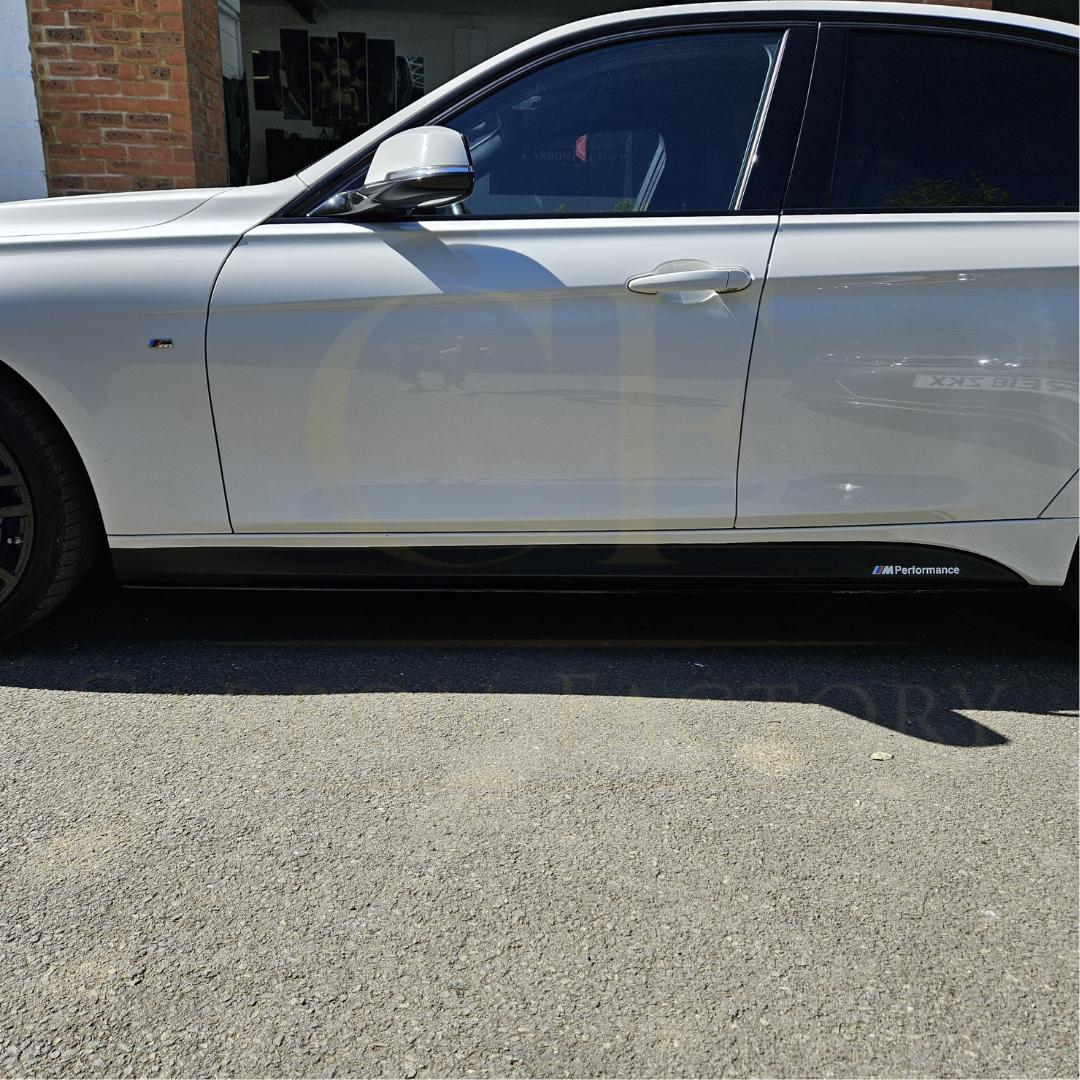 MP Style Gloss Black Side Skirts for BMW F30 F31 3 Series 12-19-Carbon Factory