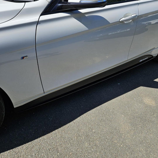 MP Style Gloss Black Side Skirts for BMW F30 F31 3 Series 12-19-Carbon Factory