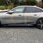 MP Style Gloss Black Side Skirts for BMW G60 5 Series 24-Present-Carbon Factory