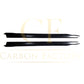 MP Style Gloss Black Side Skirts for BMW G60 5 Series 24-Present-Carbon Factory