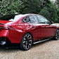 MP Style Gloss Black Side Skirts for BMW G60 5 Series 24-Present-Carbon Factory