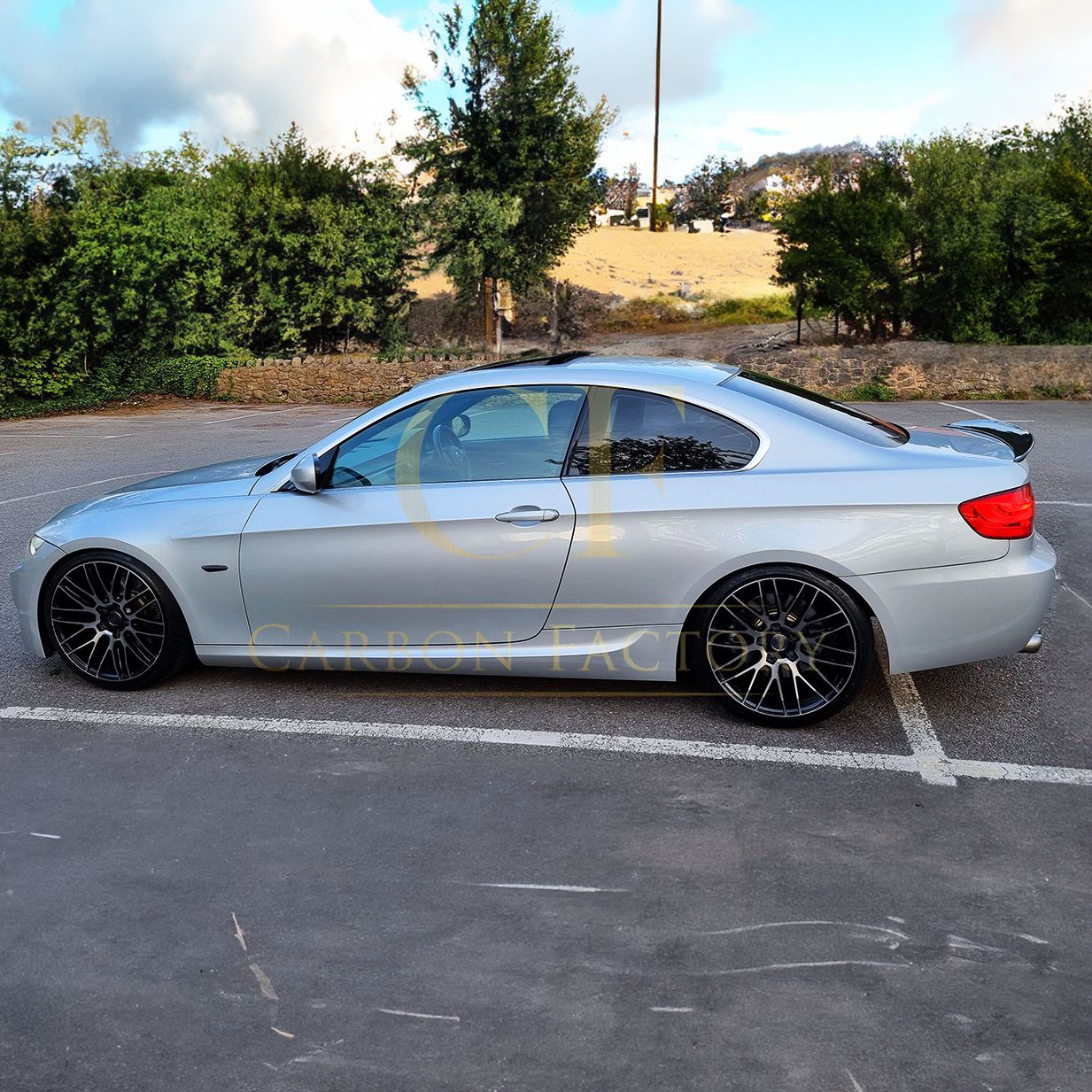 MP Style Pre-Preg Carbon Fibre Boot Spoiler for BMW 3 Series E92 Coupe inc M3 07-13-Carbon Factory