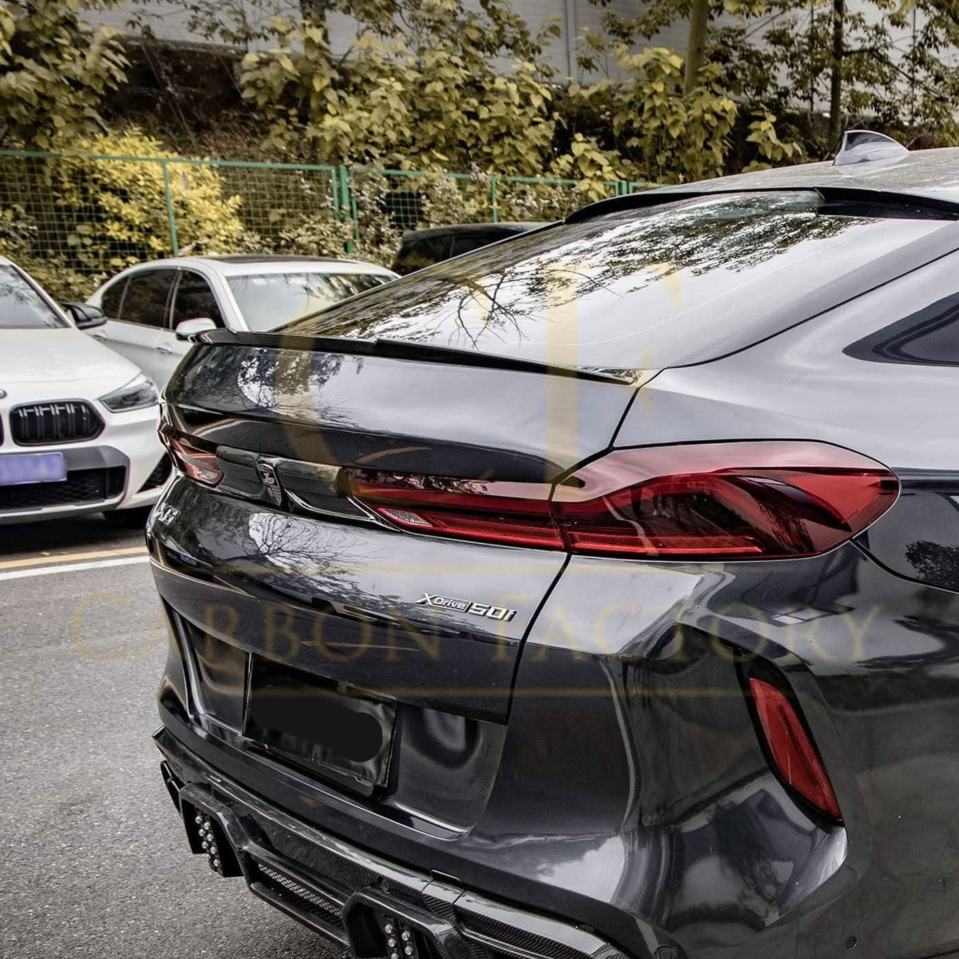 MP Style Pre-Preg Carbon Fibre Boot Spoiler for BMW G06 X6 X6M 20-Present - Carbon Factory