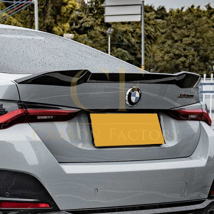 MP Style Pre-Preg Carbon Fibre Boot Spoiler for BMW G26 4 Series Gran Coupe i4 20-25-Carbon Factory