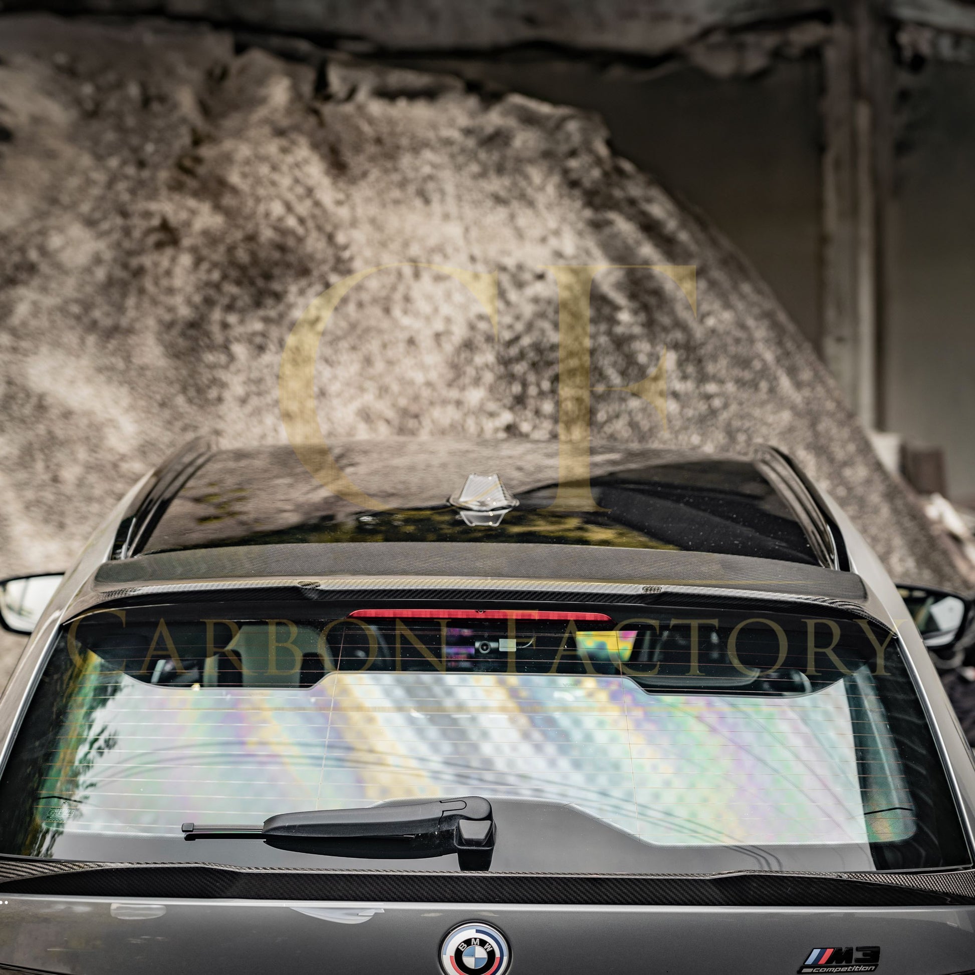 MP Style Pre-Preg Carbon Fibre Boot Spoiler for BMW G81 M3 Touring 19-Present-Carbon Factory