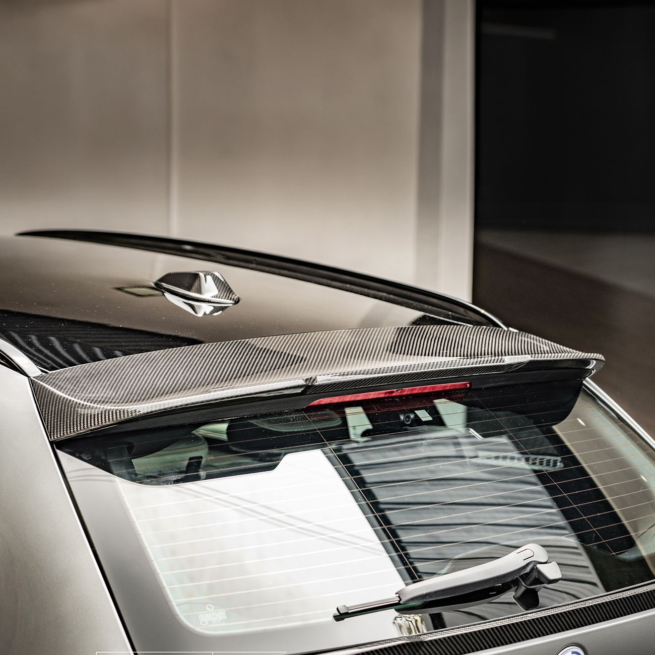 MP Style Pre-Preg Carbon Fibre Boot Spoiler for BMW G81 M3 Touring 19-Present-Carbon Factory