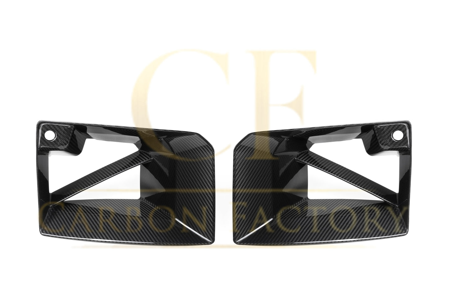 MP Style Pre-Preg Carbon Fibre Front Induction Trims for BMW G87 M2 23-Present-Carbon Factory