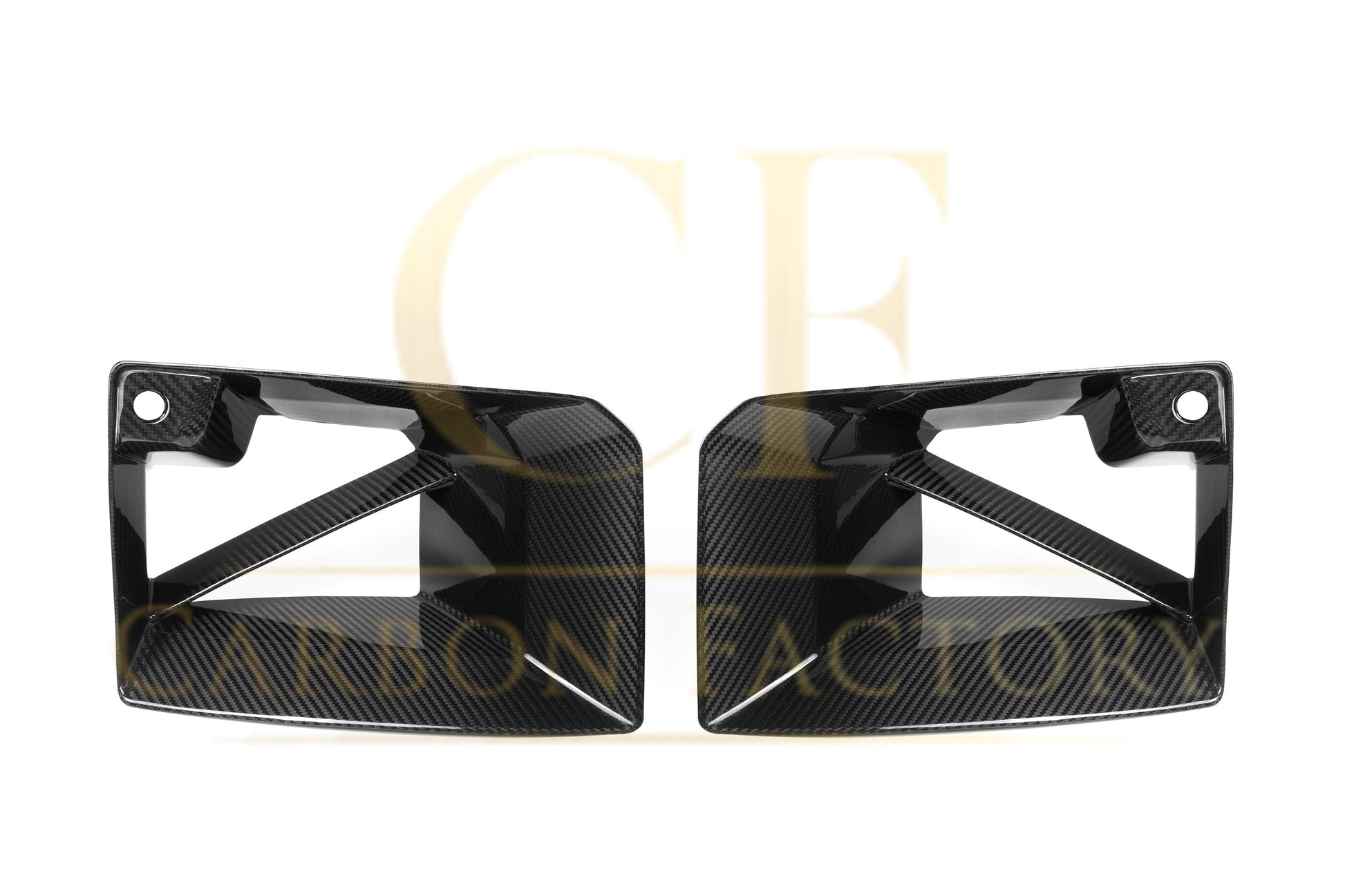 MP Style Pre-Preg Carbon Fibre Front Induction Trims for BMW G87 M2 23-Present-Carbon Factory