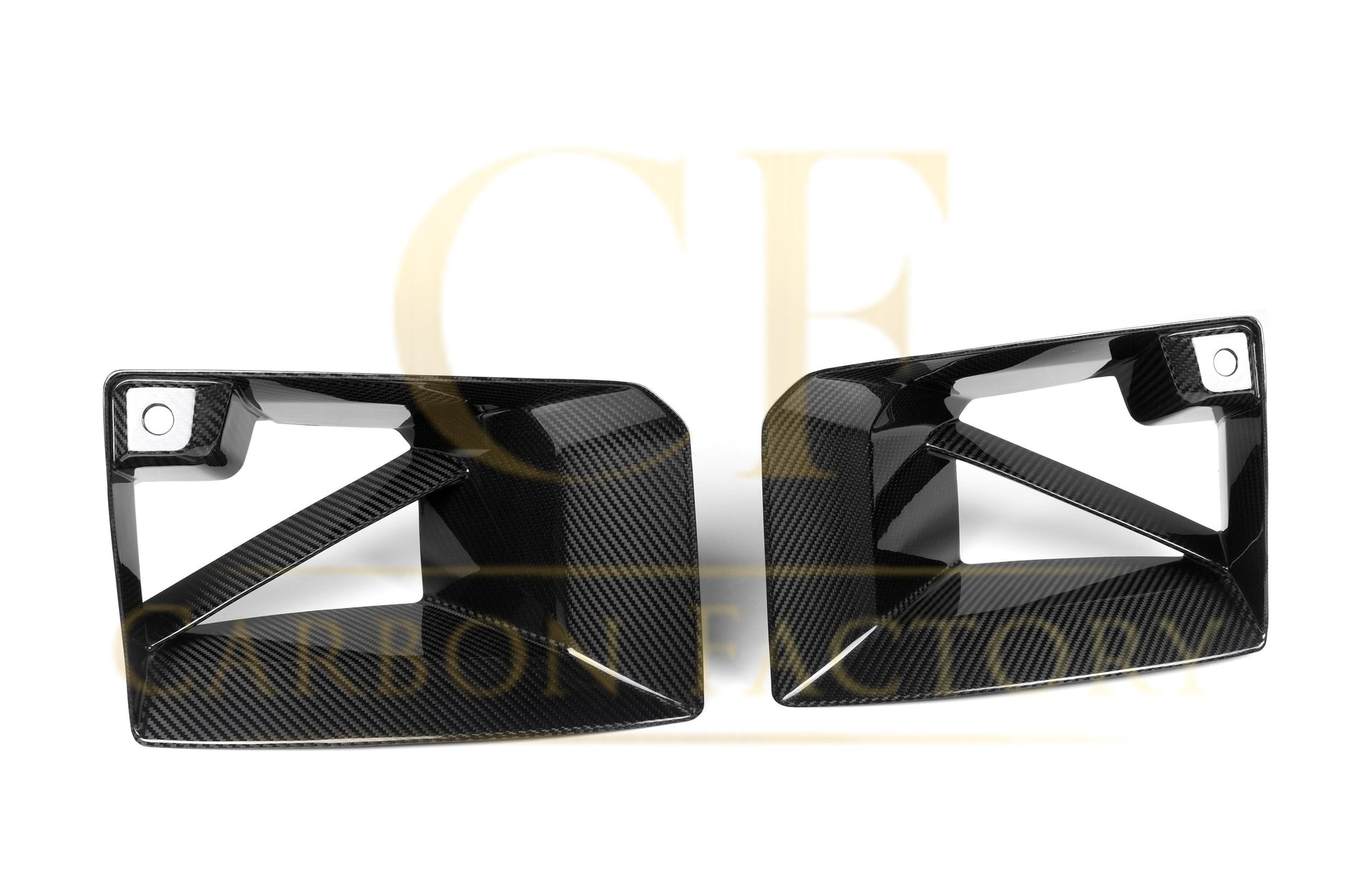 MP Style Pre-Preg Carbon Fibre Front Induction Trims for BMW G87 M2 23-Present-Carbon Factory
