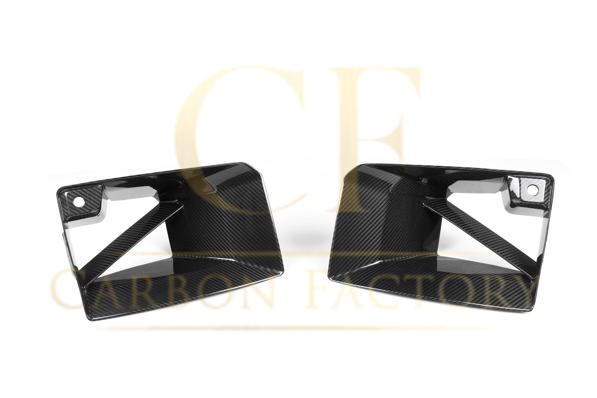 MP Style Pre-Preg Carbon Fibre Front Induction Trims for BMW G87 M2 23-Present-Carbon Factory